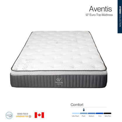 Aventis 12" - Euro Top Mattress