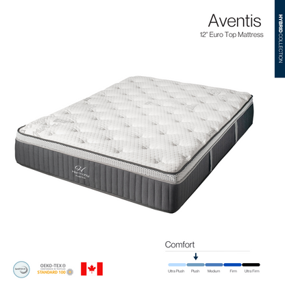 Aventis 12" - Euro Top Mattress